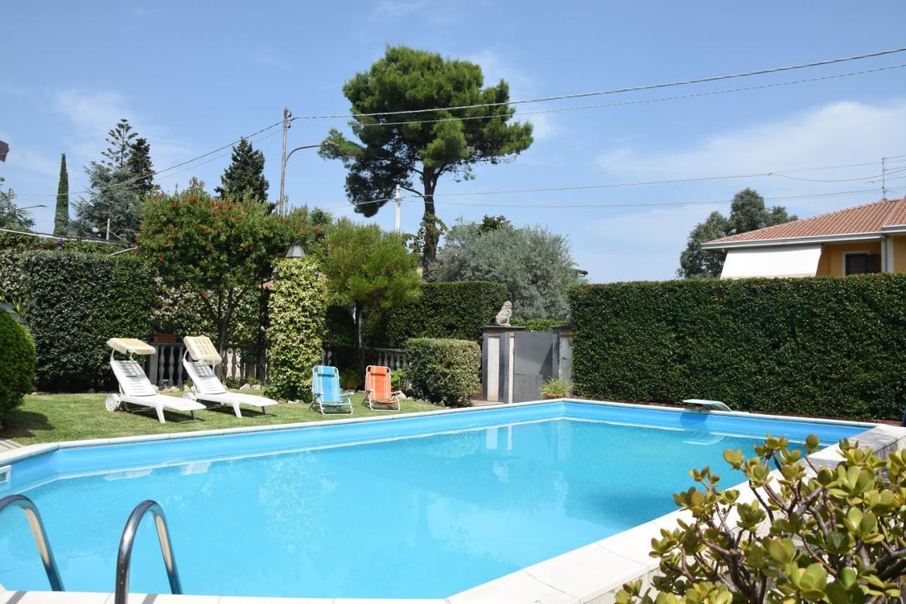 La Quintecita Villa Con Piscina Privata - Vicino Catania E Etna 圣乔瓦尼拉蓬特 外观 照片